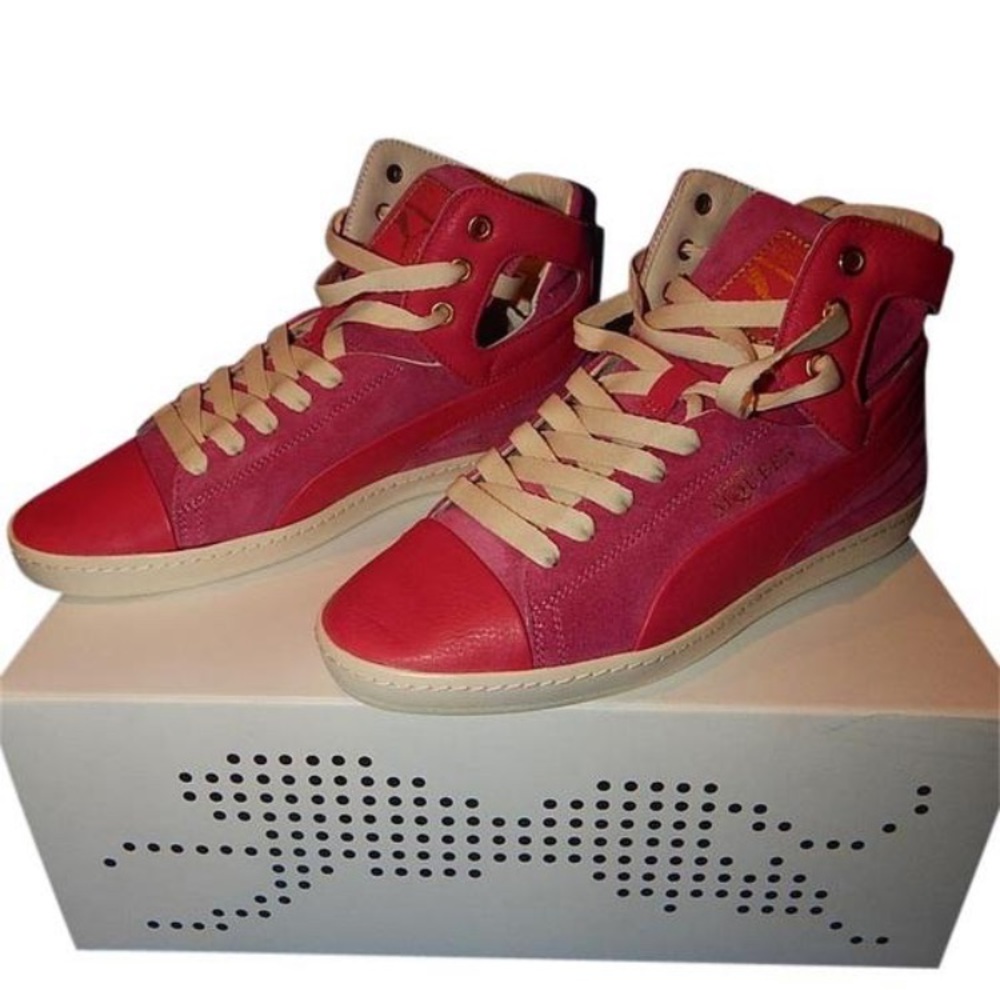 Alexander McQueen for Puma high top sneakers